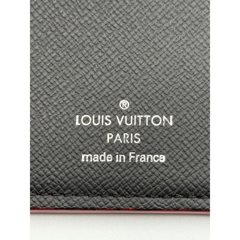 Louis Vuitton Brazza Damier Graphite Alps Sticker Wallet Men's Limited Edition